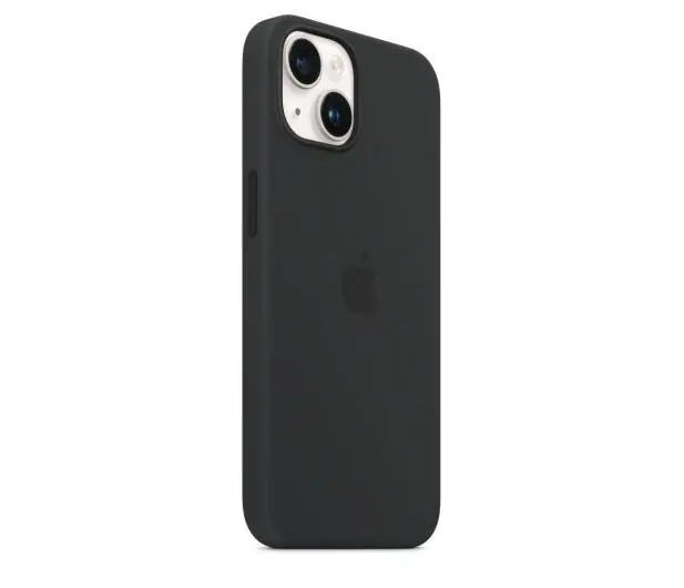 Etui Apple silikonowe z MagSafe do iPhone 14 Plus Północ