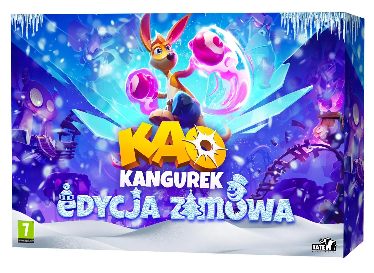 Kangurek Kao Edycja Zimowa Gra na Xbox Series X / Xbox One