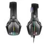 Słuchawki przewodowe z mikrofonem Tracer Gamezone Hydra Pro RGB 7.1 Nauszne Czarny