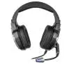 Słuchawki przewodowe z mikrofonem Tracer Gamezone Hydra Pro RGB 7.1 Nauszne Czarny