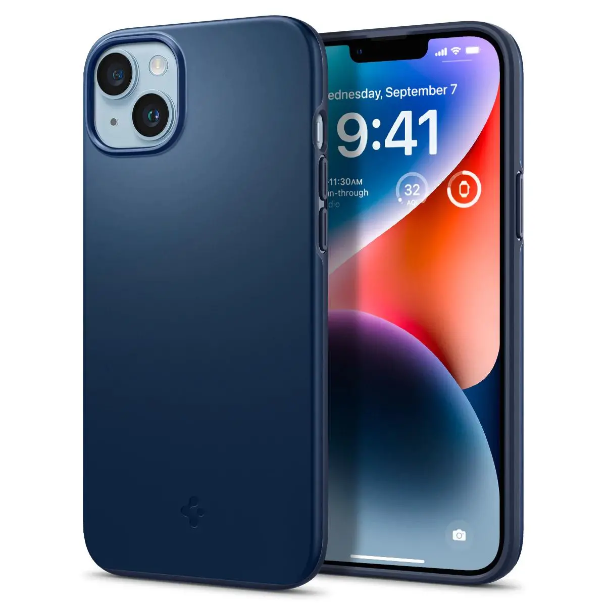 Etui Spigen Thin Fit do iPhone 14 Plus navy blue