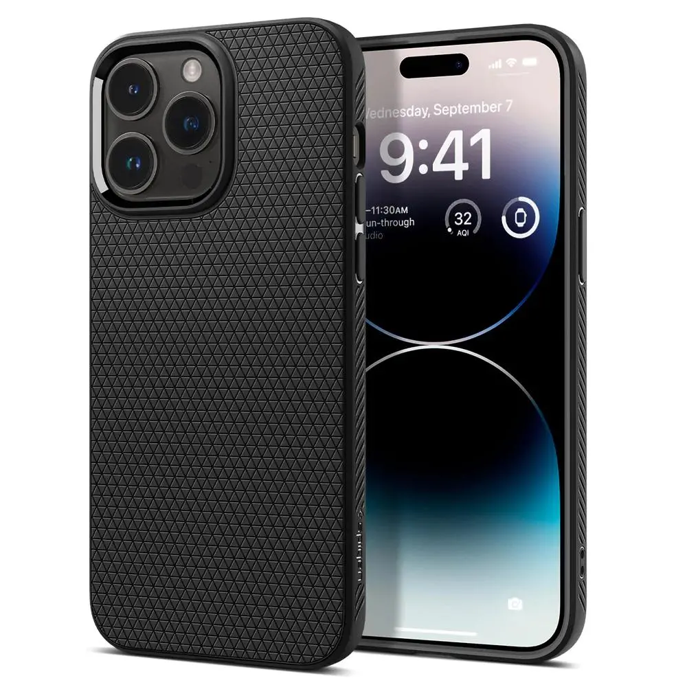 Etui Spigen Liquid Air do iPhone 14 Pro Max matte black