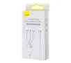 Kabel Baseus Flash Series 2 3w1 USB-C + micro USB + Lightning 100W 1,5m Fioletowy