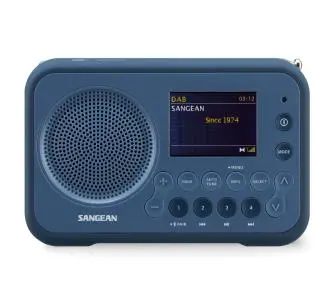 Radioodbiornik Sangean DPR-76BT Radio FM DAB+ Bluetooth Ciemnoniebieski