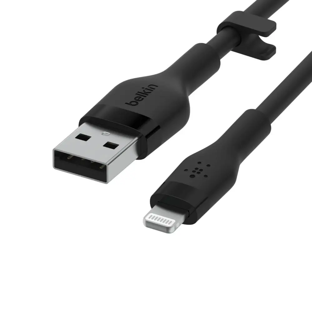 Kabel Belkin CAA008BT3MBK BoostCharge Flex USB-A do Lightning 3m Czarny