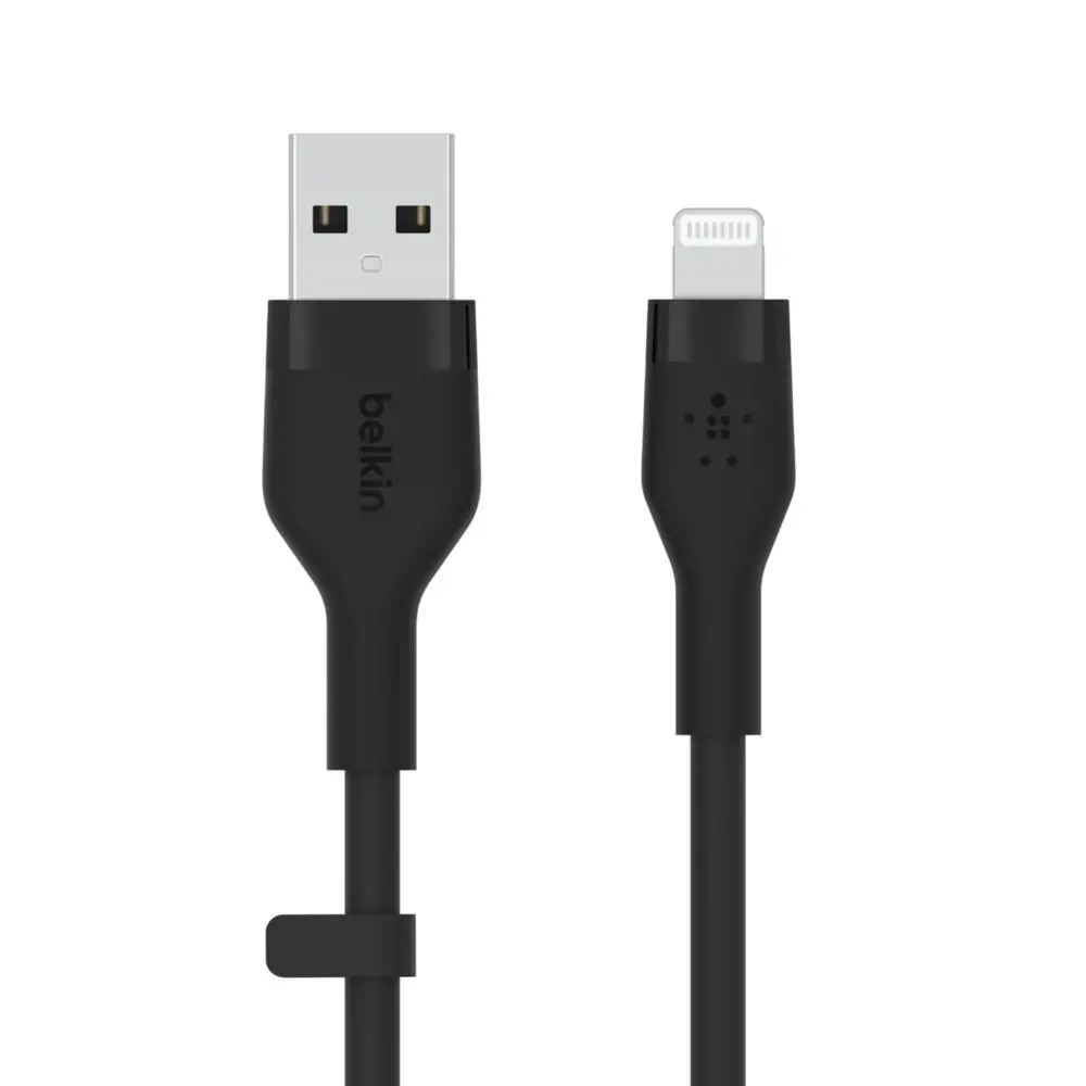 Kabel Belkin CAA008BT3MBK BoostCharge Flex USB-A do Lightning 3m Czarny
