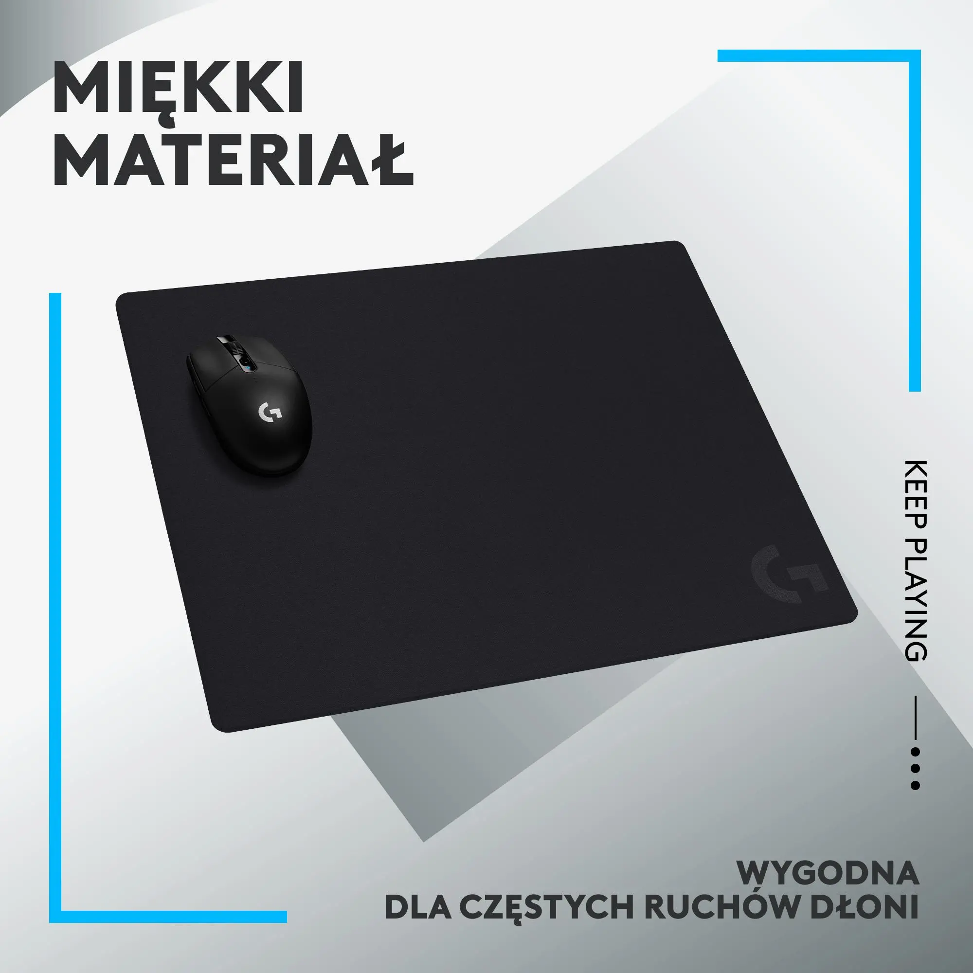 Podkładka Logitech G740 L Czarny