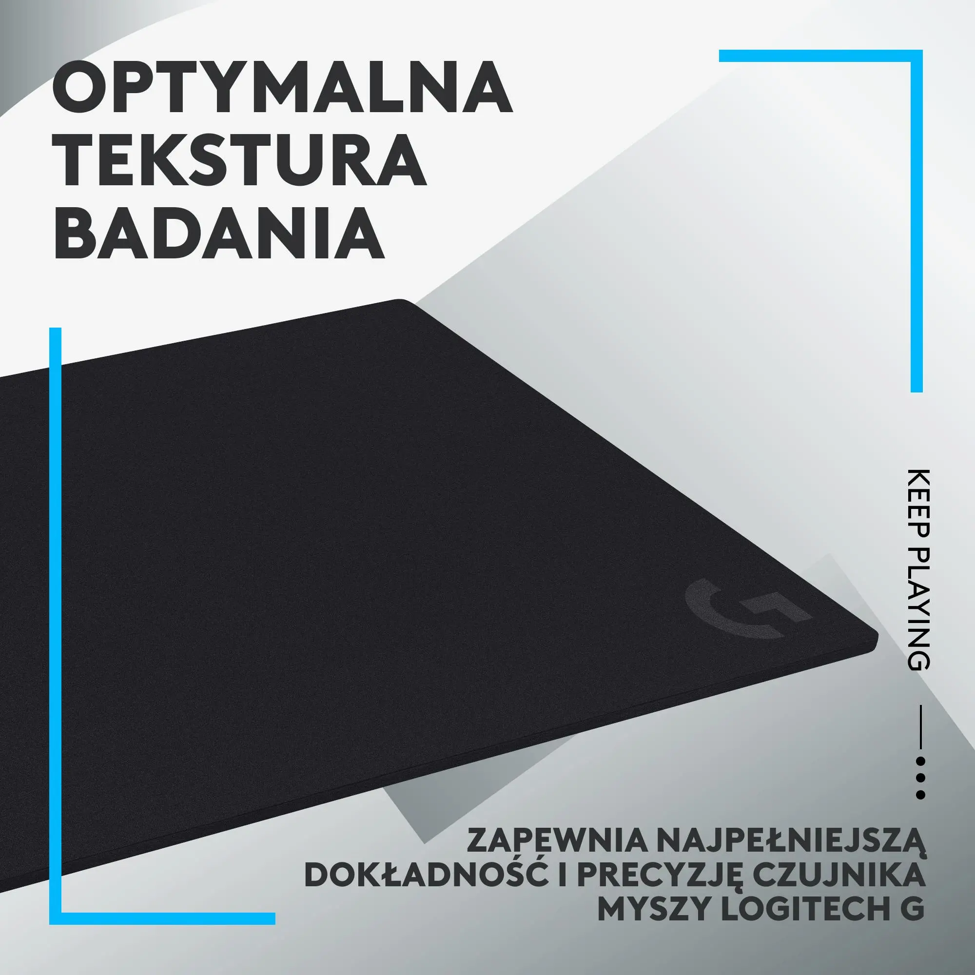 Podkładka Logitech G740 L Czarny