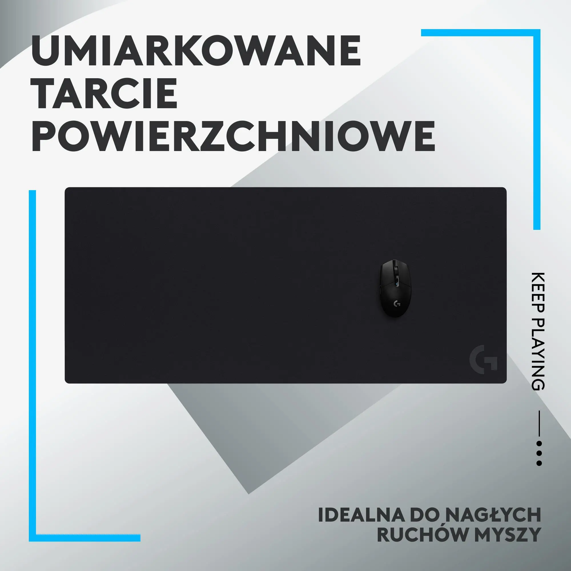 Podkładka Logitech G840 XL Czarny