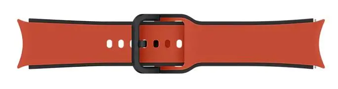 Pasek Samsung Two-tone Sport Band do Galaxy Watch 4/Watch 5 S/M Czerwony