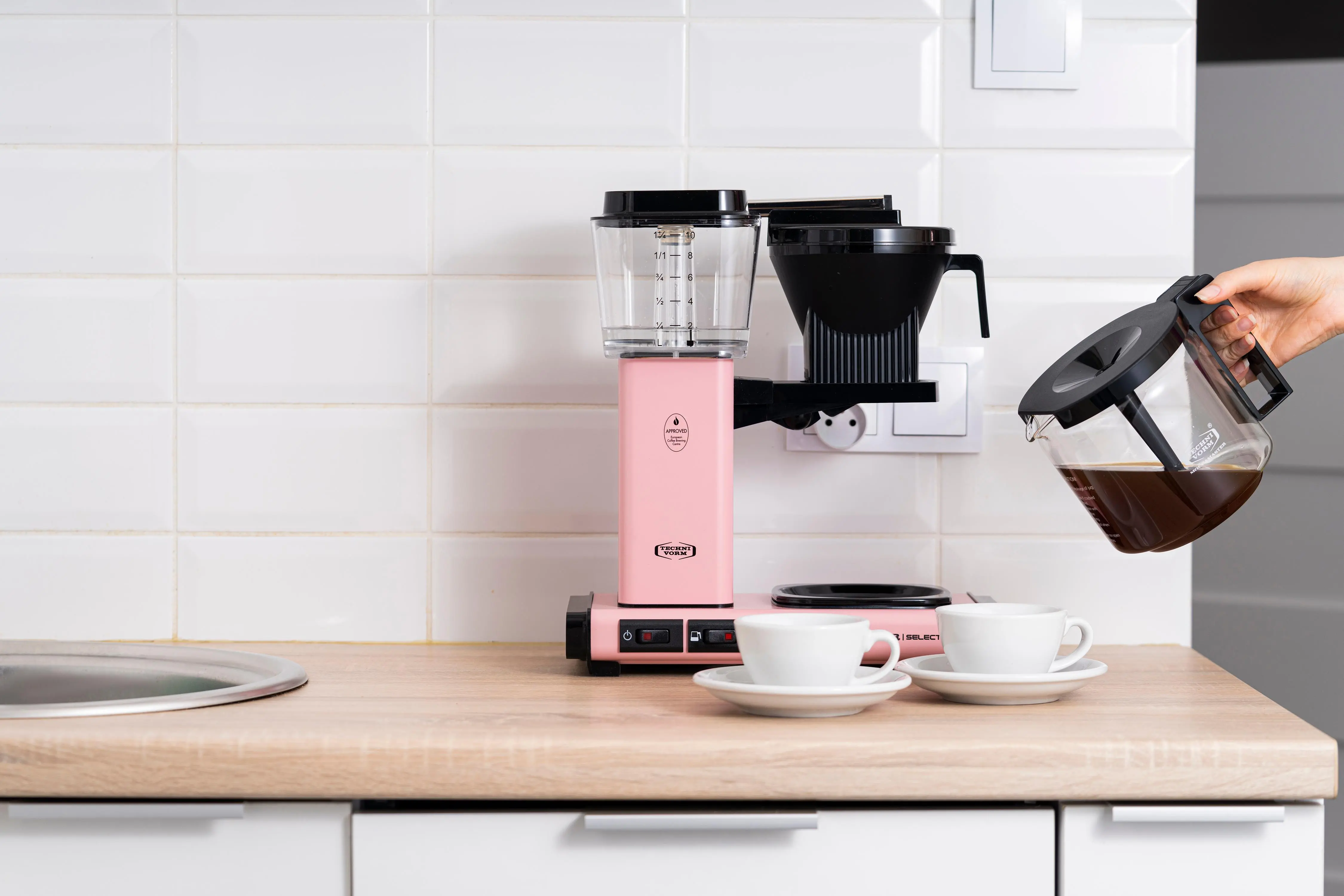 Ekspres Moccamaster KBG 741 Select Różowy