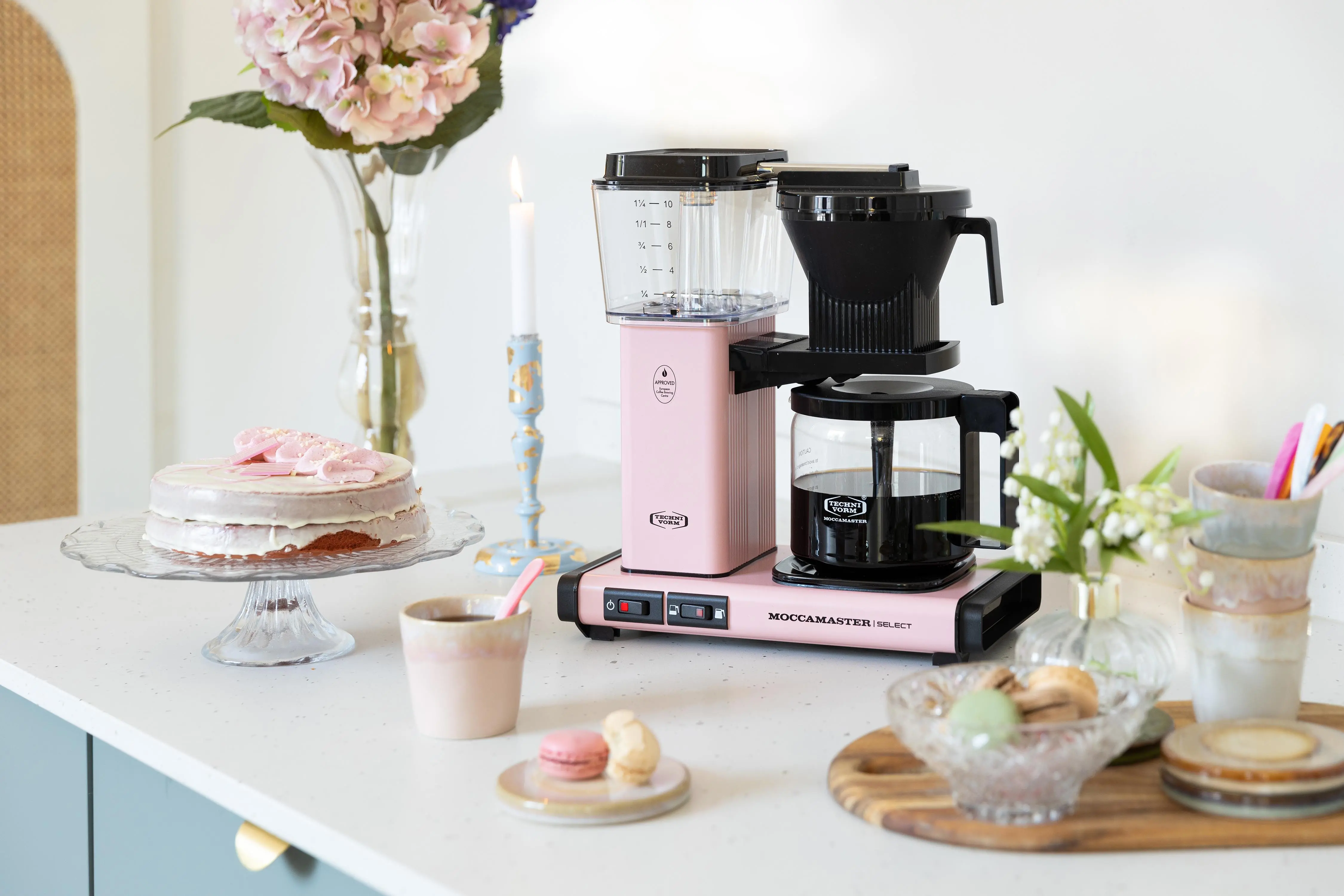 Ekspres Moccamaster KBG 741 Select Różowy