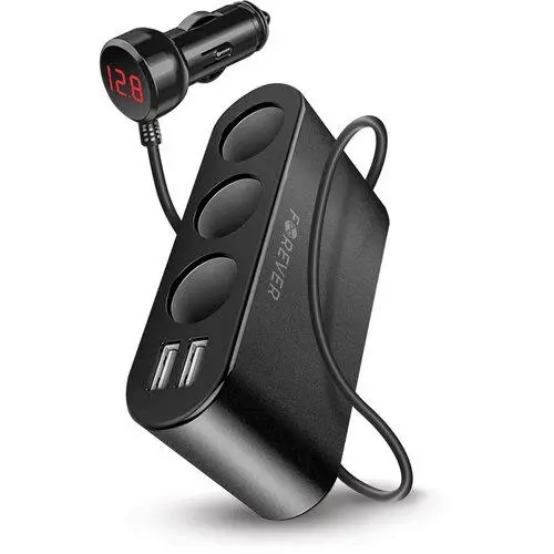 Rozdzielacz gniazda zapalniczki Forever 2xUSB