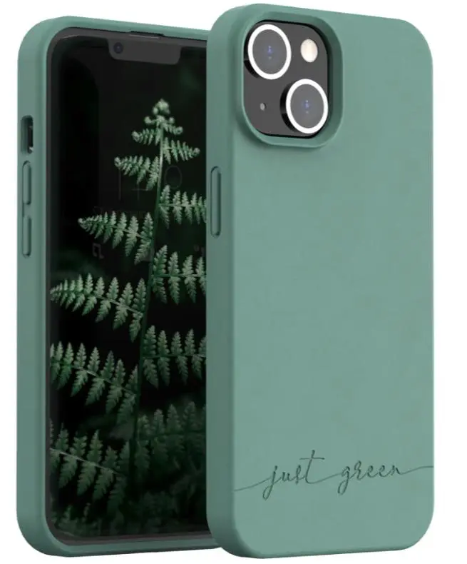 Etui Just Green 100% ECO do iPhone 14 Plus Zielony