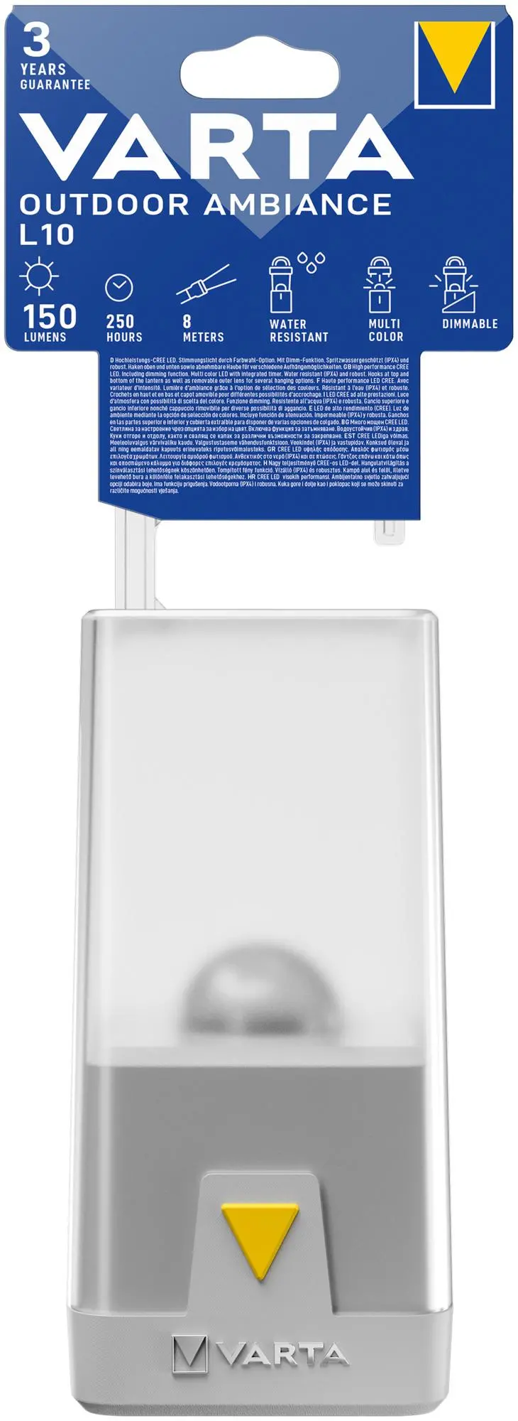 Lampa VARTA Outdoor Ambiance Lantern L10