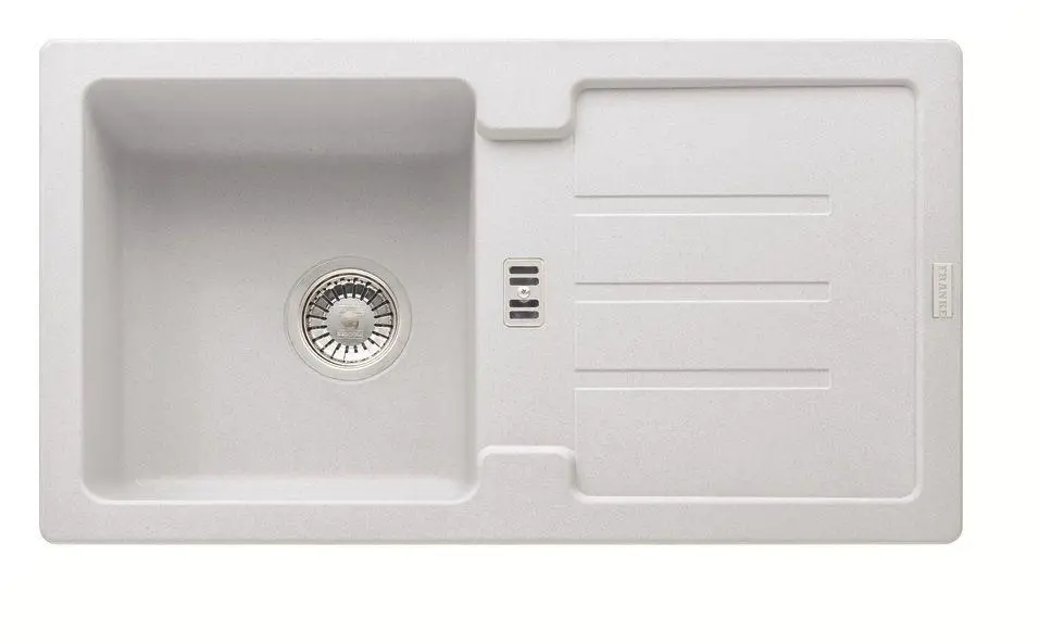 Zlewozmywak Franke Strada SAG 614-78 Granitowy Biały polarny