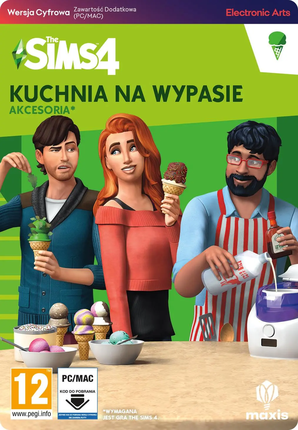 The Sims 4 Kuchnia na Wypasie Akcesoria [kod aktywacyjny] PC