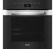 Miele PureLine DGC 7450 Termoobieg Zdalne sterowanie Czarno-srebrny
