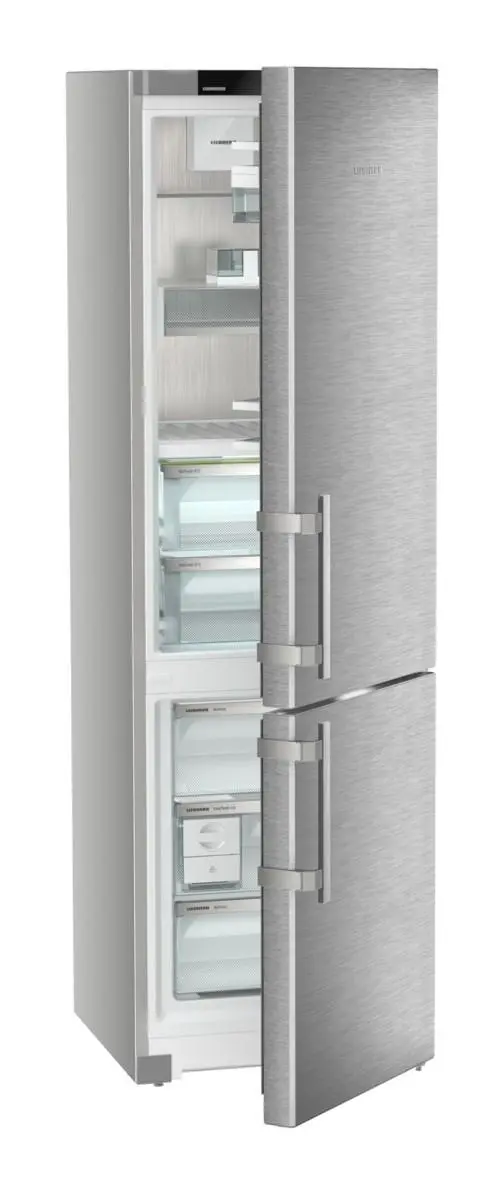 Lodówka Liebherr Prime CBNsda 5753 Zamrażarka No Frost 201,5cm Szuflada z kontrolą wilgotności Srebrny