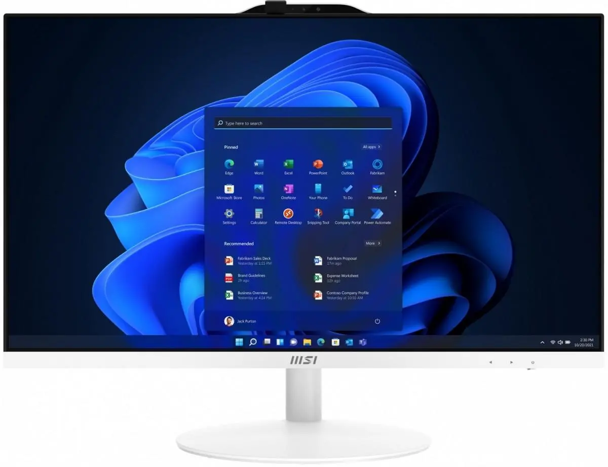 Komputer MSI Pro AP272 12M-060EU  i5-12400  27" 8GB RAM  512GB Dysk SSD Win11 Biały