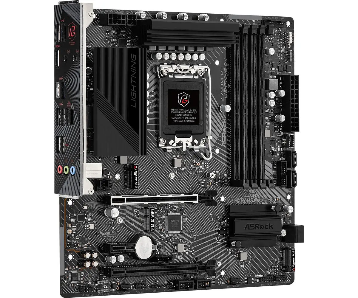 Płyta główna ASrock Z790M PG Lightning/D4 DDR4