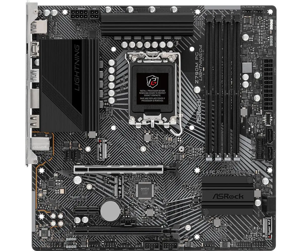 Płyta główna ASrock Z790M PG Lightning/D4 DDR4
