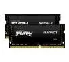 Pamięć Kingston FURY Impact DDR4 32GB (2 x 16GB) 3200 CL20 SODIMM Czarny