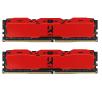 Pamięć RAM GoodRam IRDM X DDR4 16GB (2 x 8GB) 3200 CL16 Red