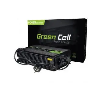 Przetwornica Green Cell INV07 tryb UPS 12V na 230V 300W/600W Czysta sinusoida do pompy centralnego ogrzewania