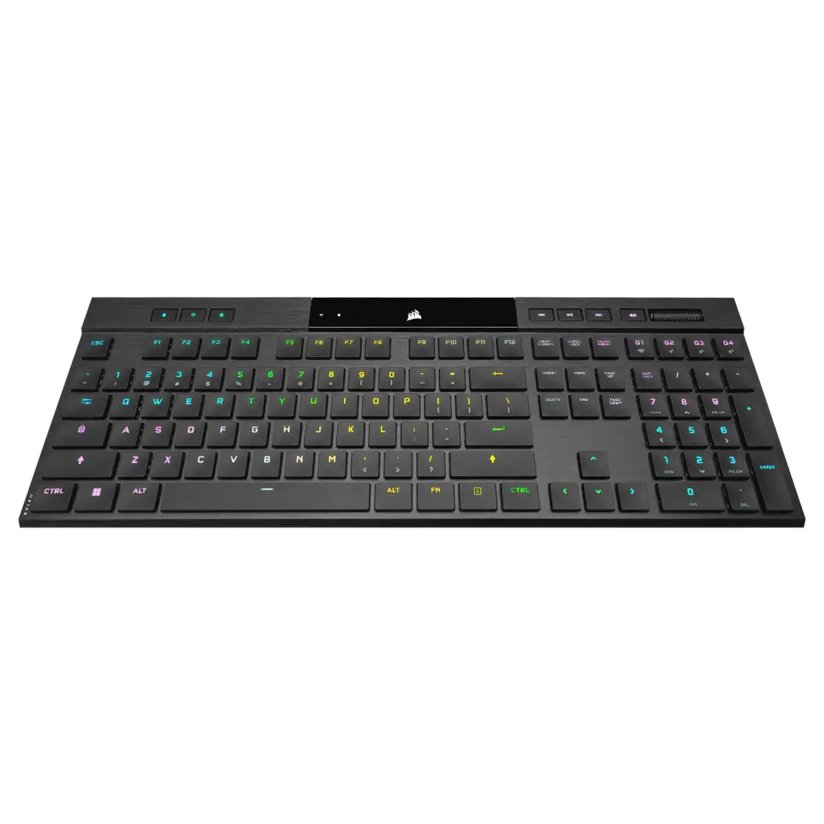 Klawiatura mechaniczna Corsair K100 Air Wireless RGB Cherry MX Ultra Czarny