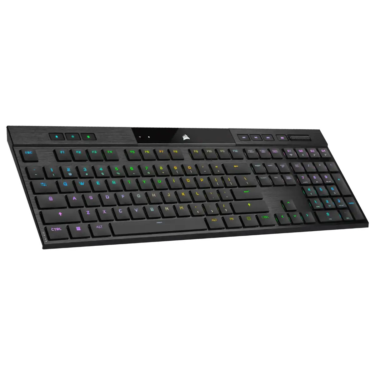 Klawiatura mechaniczna Corsair K100 Air Wireless RGB Cherry MX Ultra Czarny
