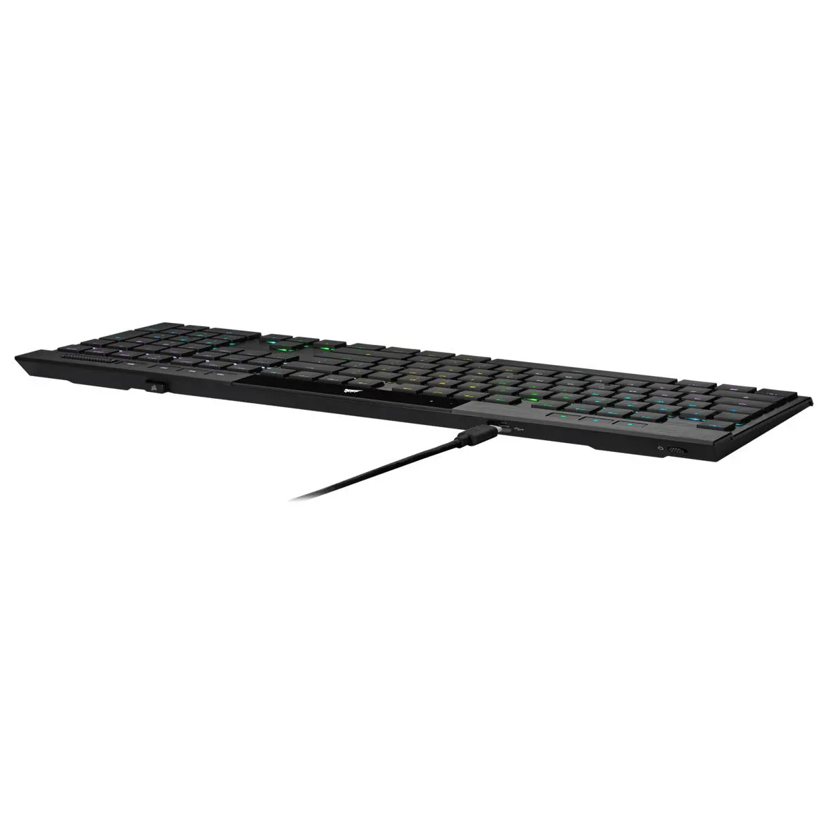 Klawiatura mechaniczna Corsair K100 Air Wireless RGB Cherry MX Ultra Czarny