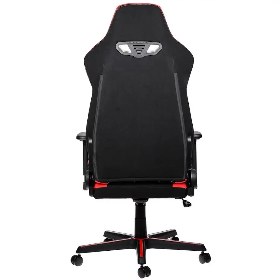 Fotel Nitro Concepts S300 Inferno Red Gamingowy do 135kg Tkanina Czarno-czerwony