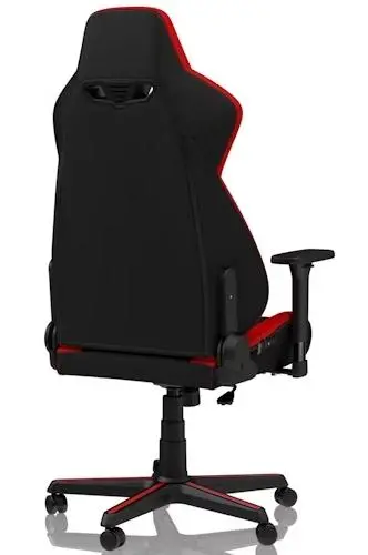 Fotel Nitro Concepts S300 Inferno Red Gamingowy do 135kg Tkanina Czarno-czerwony