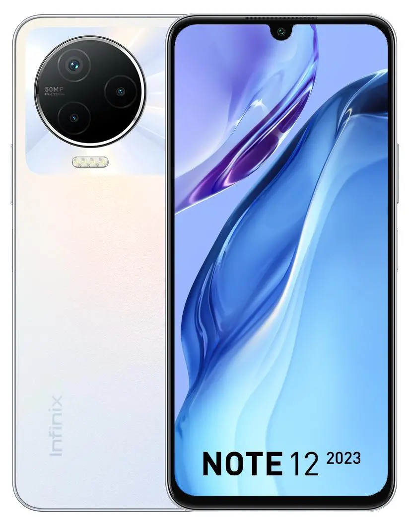 Smartfon Infinix Note 12 2023 8/128GB - 6,7" - 50 Mpix - biały