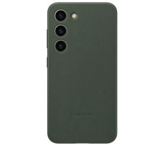 Etui Samsung Leather Cover do Galaxy S23 Zielony