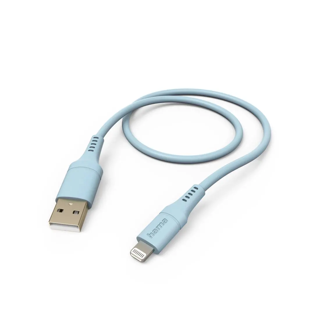 Kabel Hama Flexible USB-A do Lightning Niebieski