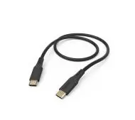 Hama Flexible USB-C do USB-C Czarny