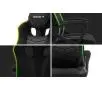 Fotel Huzaro Force 2.5 Mesh RGB Gamingowy do 130kg Tkanina Czarny