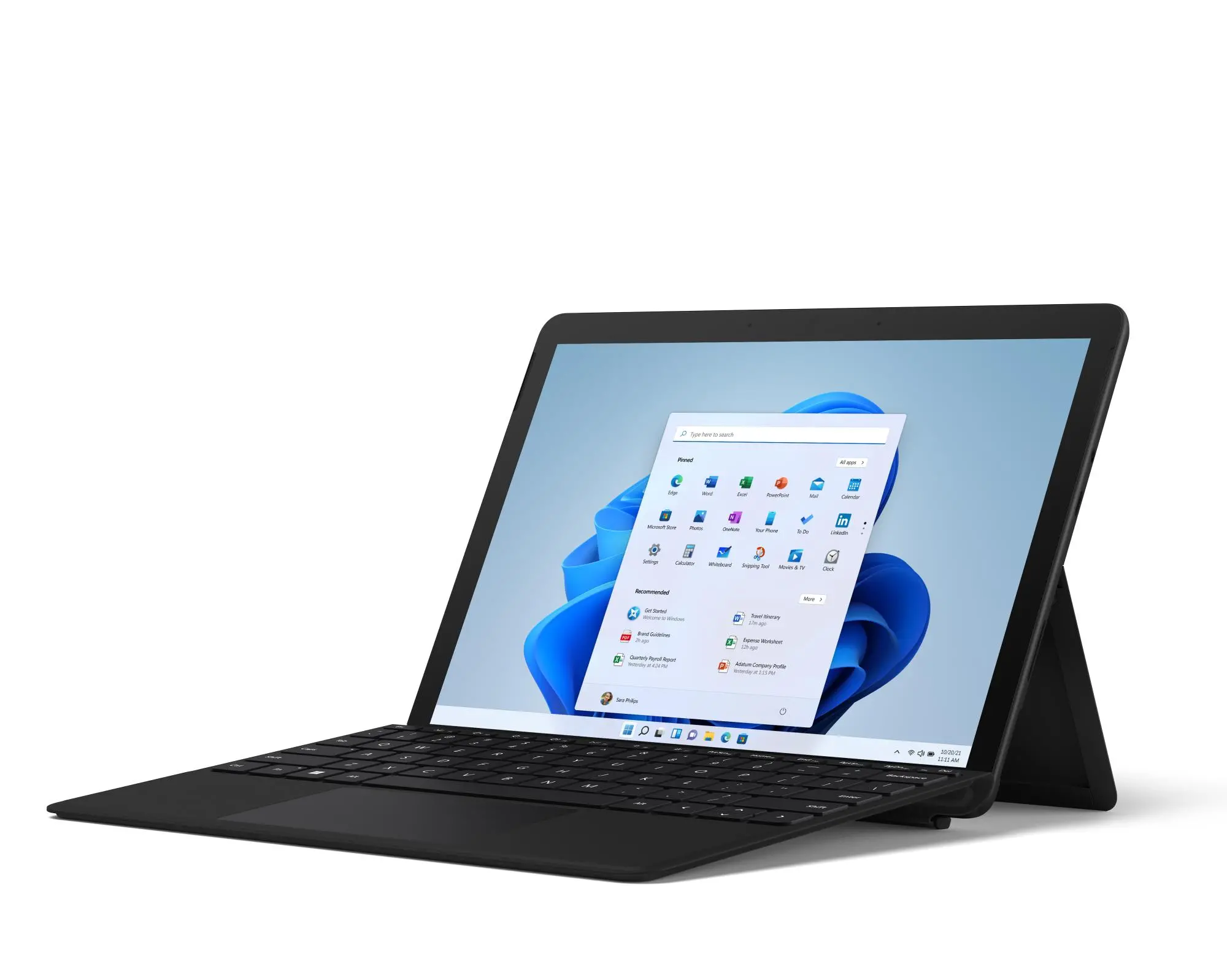 Laptop 2w1 Microsoft Surface Go 3 10,5" ® Pentium™ Gold 6500Y 4GB RAM 64GB Dysk Win11 S + klawiatura