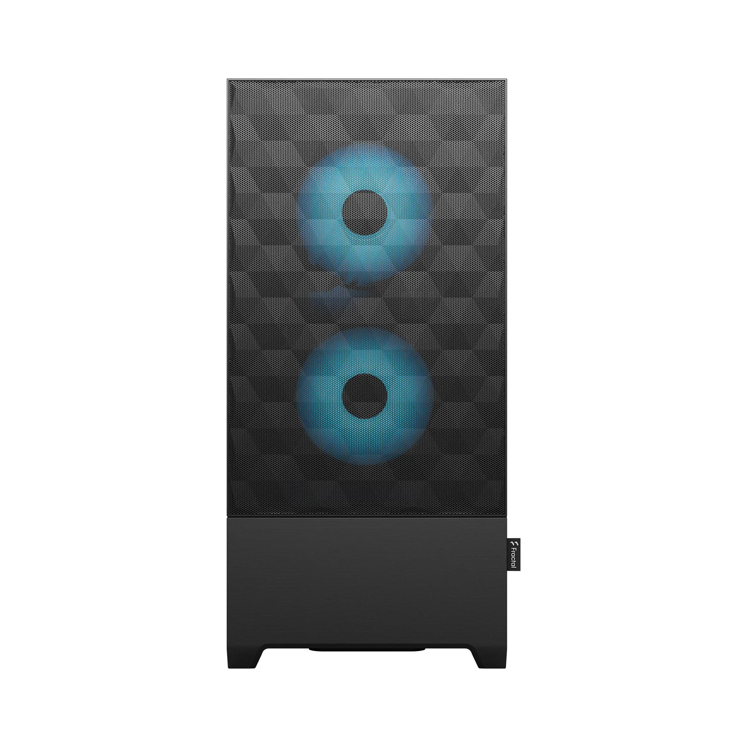 Obudowa Fractal Design Pop Air TG Clear Tint RGB Cyan Core Czarno-niebieski