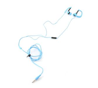 Słuchawki przewodowe Platinet PM1072 Dokanałowe Mikrofon Niebieski