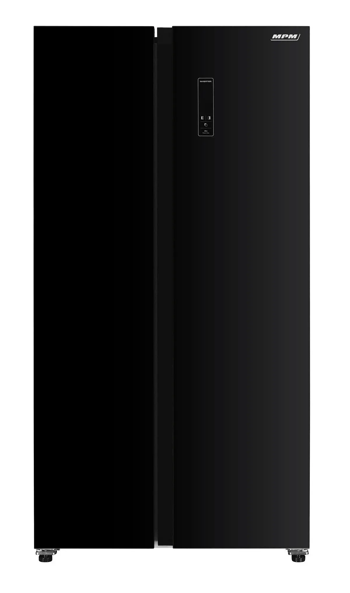 Lodówka MPM 427-SBS-06/NL Pełny No Frost 177cm Czarny