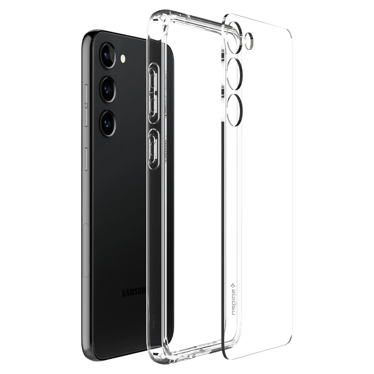 Etui Spigen Ultra Hybrid do Galaxy S23+ Przezroczysty