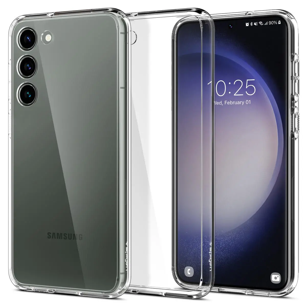 Etui Spigen Ultra Hybrid do Galaxy S23+ Przezroczysty