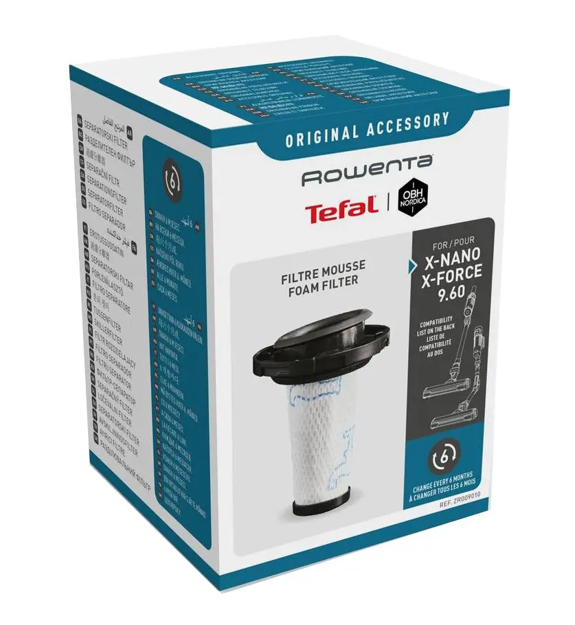 Filtr do odkurzacza Tefal ZR009010 1szt.