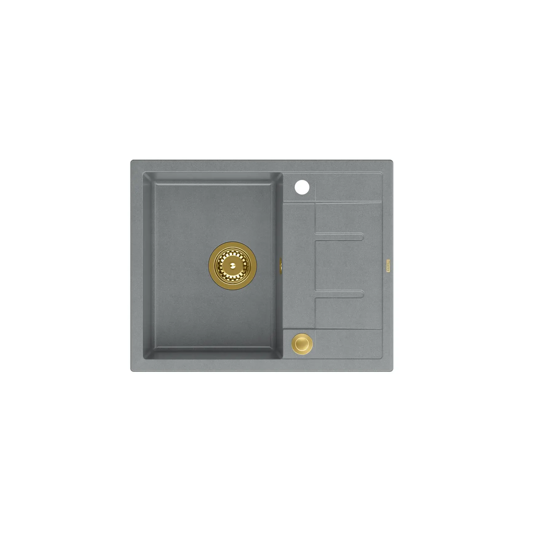 Zlewozmywak Quadron HB8210U5-G1 P2O Morgan 116 Granitowy Szary/Złoty