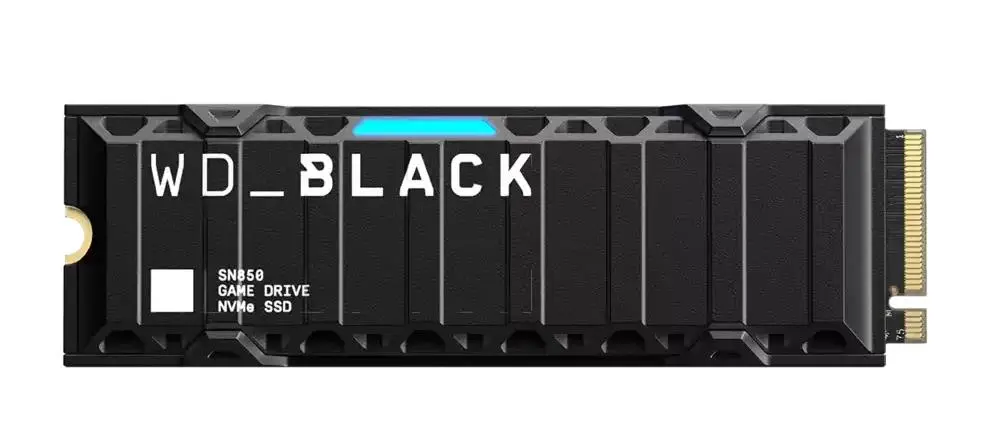 Dysk SSD WD Black SN850 1TB NVMe do konsoli PS5 Radiator