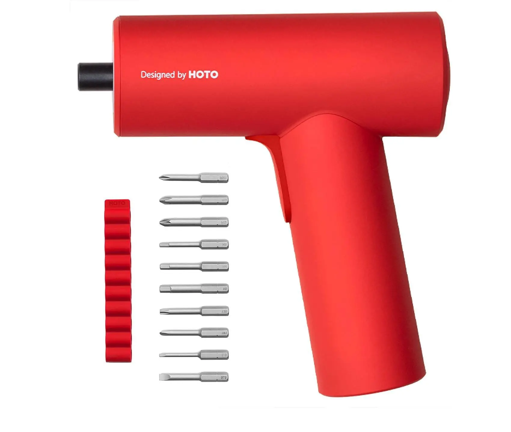 Wkrętarka akumulatorowa Hoto QWLSD008-R 10el. Czerwony