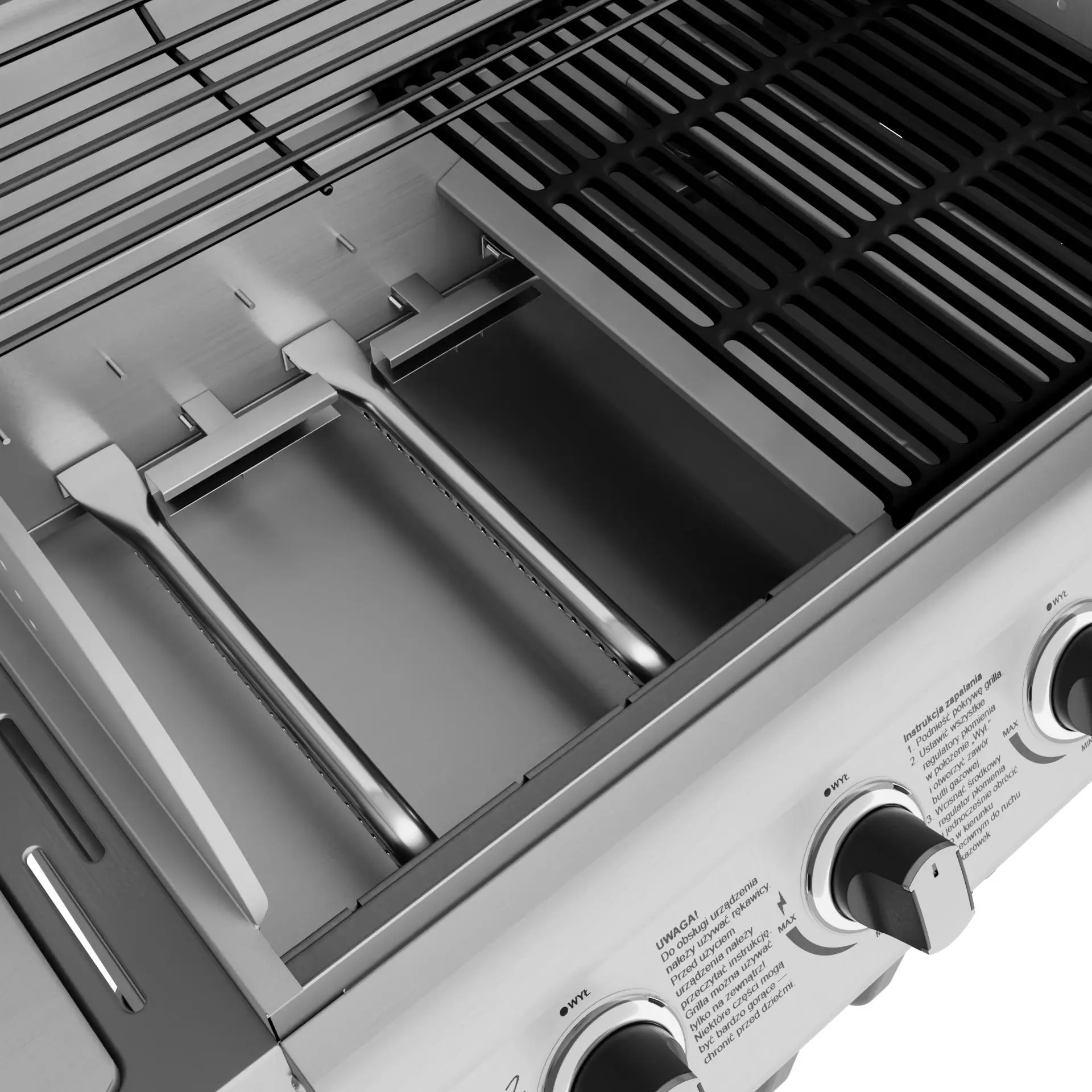 Grill gazowy Koler Relish v2 Srebrny